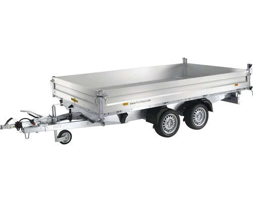 Humbaur driezijdige kipper Kipper L 3000 3140 x 1750 x 350 mm geremd toegestaan totaalgewicht 3000 kg