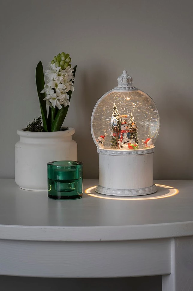 Vannfylt julepynt høyde 21 cm