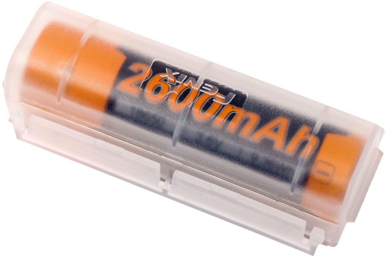 Fenix ARB-L18-2600U 18650 accu met micro-USB-poort, 2600 mAh