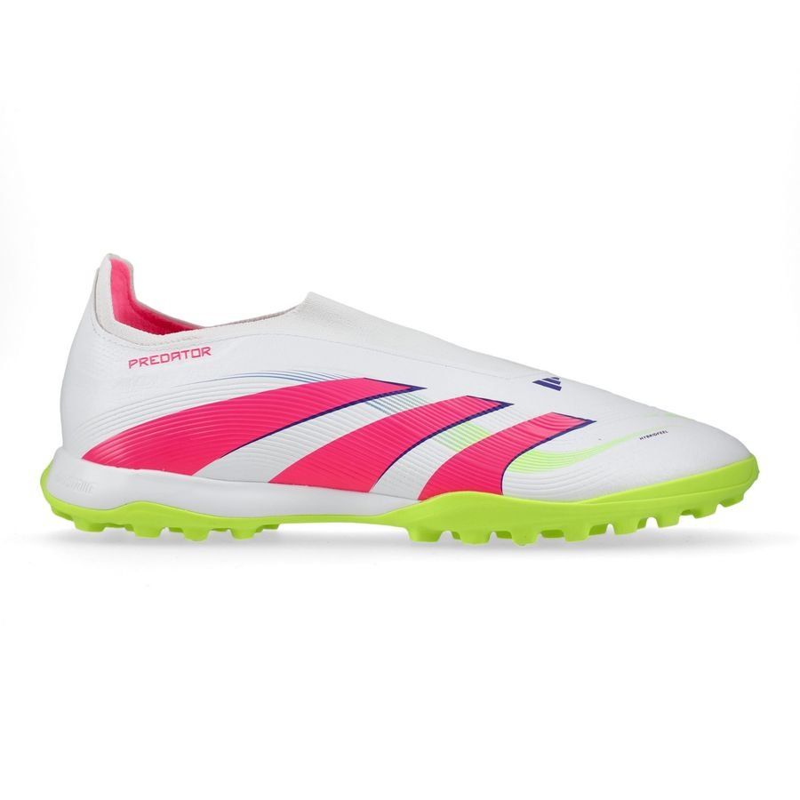 adidas Predator League Laceless TF Celestial Victory - Blanc/Lucid Pink/Lucid Lemon