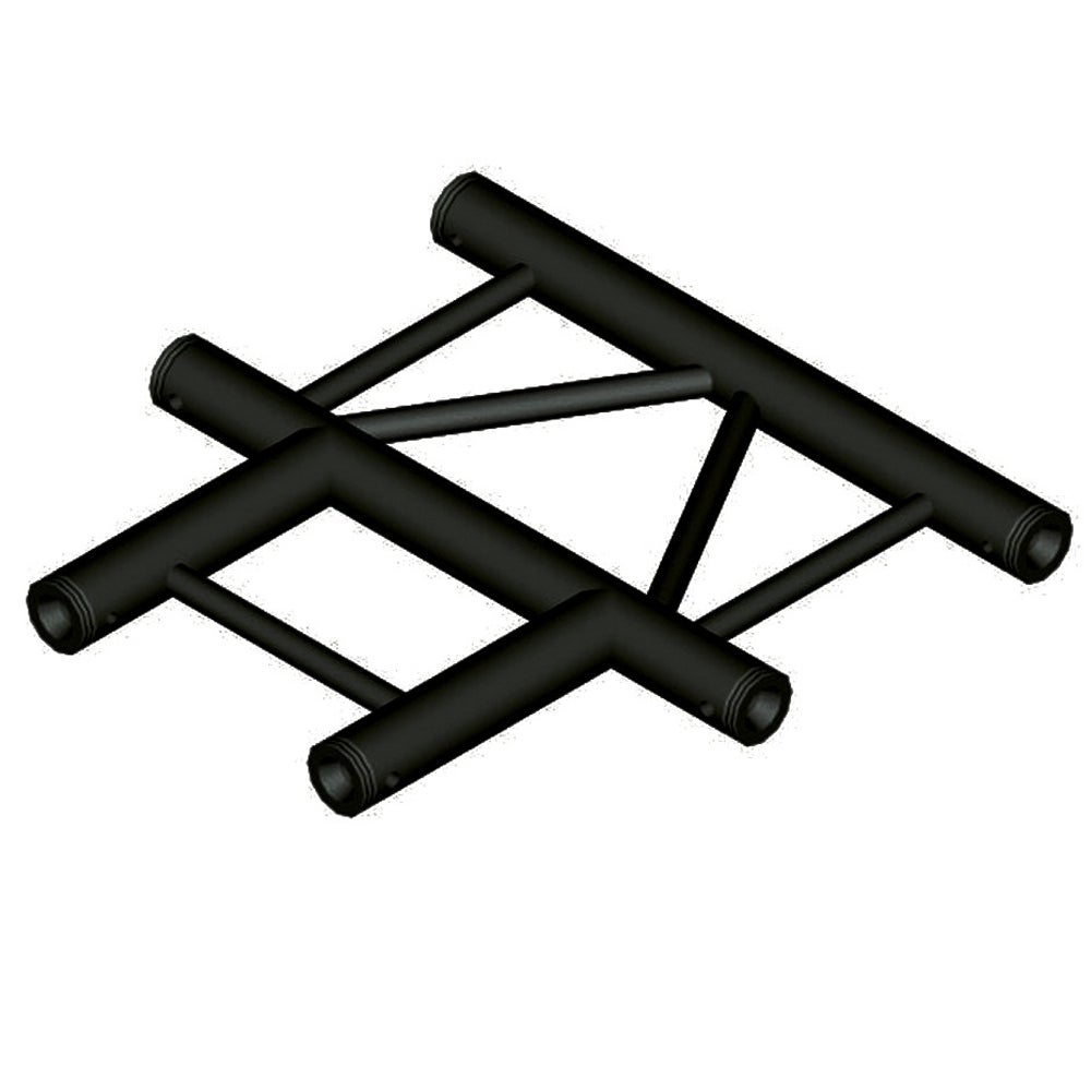 Duratruss DT 32/2-T36H-T black T-koppelstuk 90 graden horizontaal