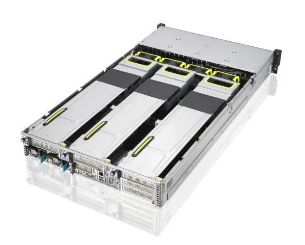 ASUS RS720A-E11-RS24U - Server - rack-monterbar - 2U - 2-vejs - uden CPU op til - RAM 0 GB - SATA - hot-swap 2.5