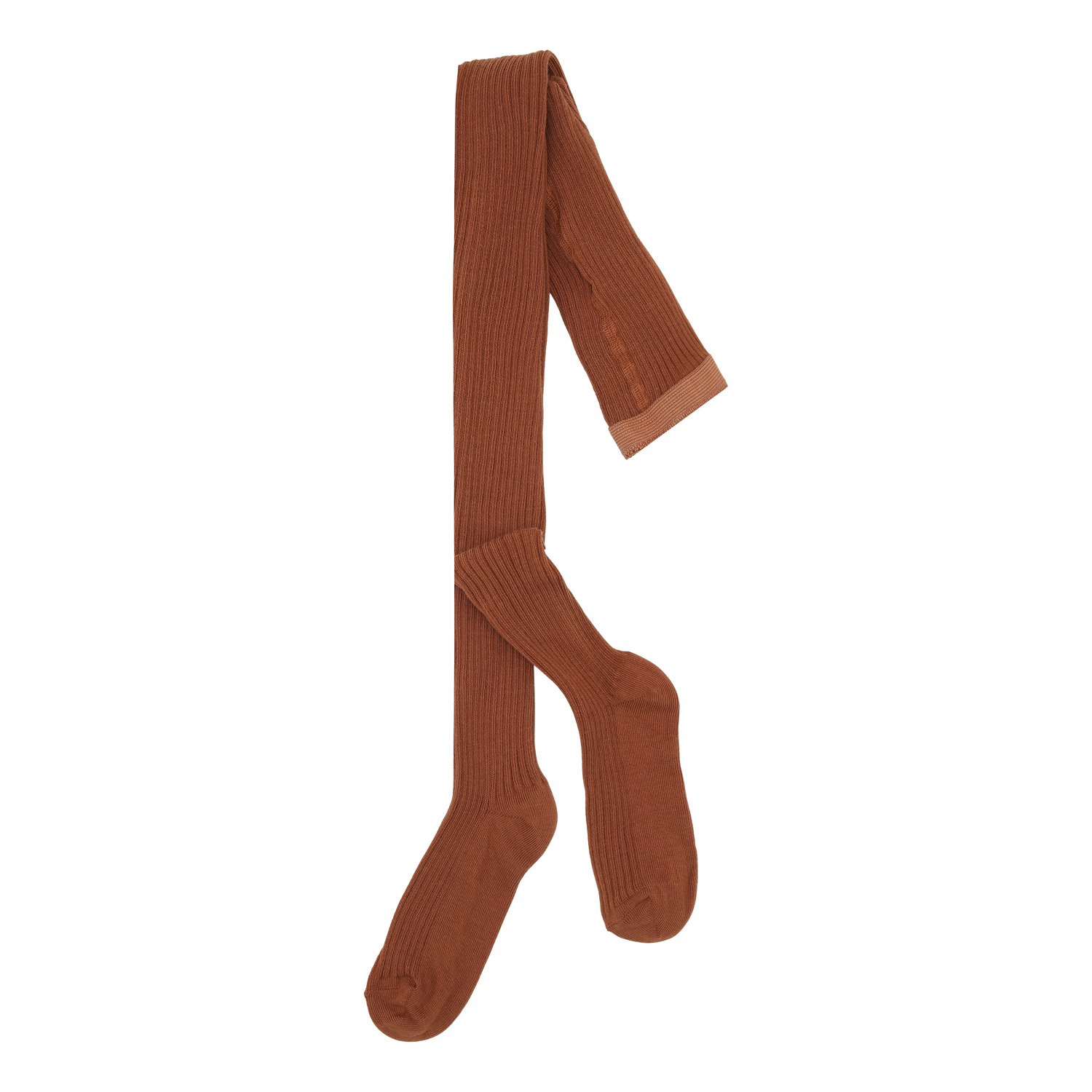 Rib Tights - Terracotta