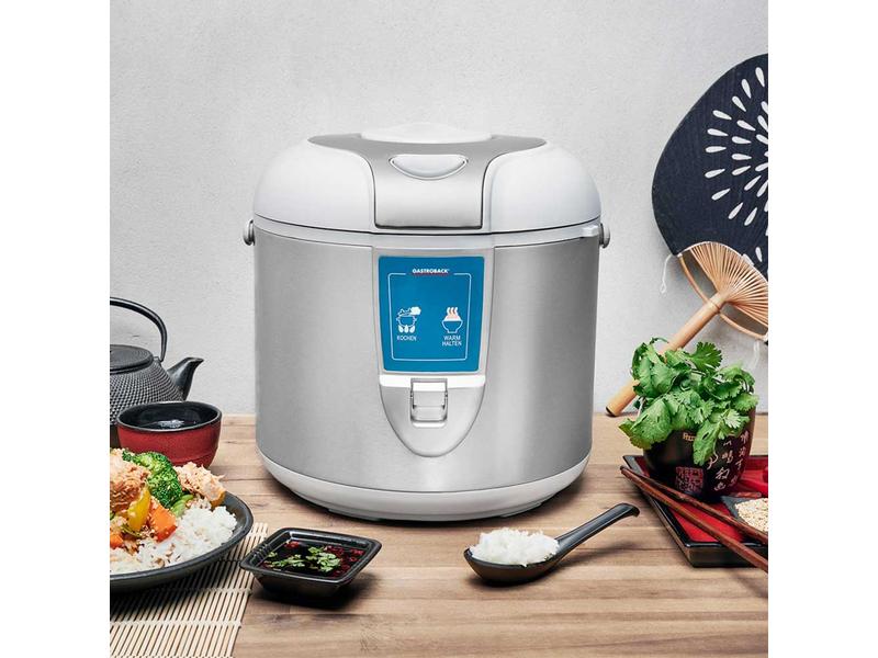 Gastroback Reiskocher Design 1 l Reiskocher mit Warmhaltefunktion