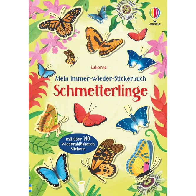 Mein Immer-wieder-Stickerbuch - Schmetterlinge
