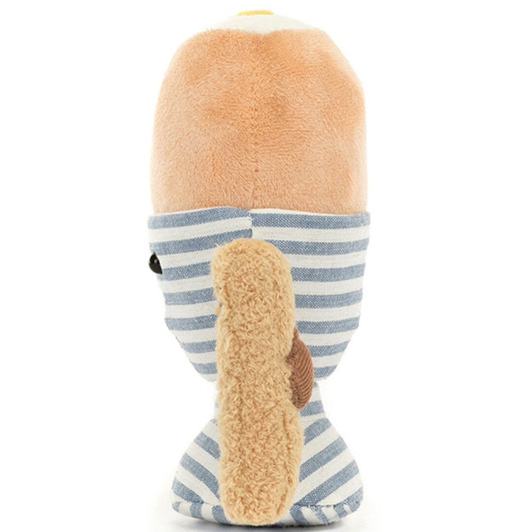 Jellycat amuseables knuffelei met soldaatje - 16 cm