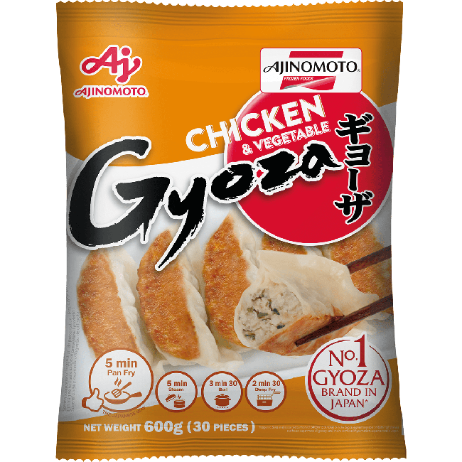 Ajinomoto Kip & Groenten Gyoza 600g