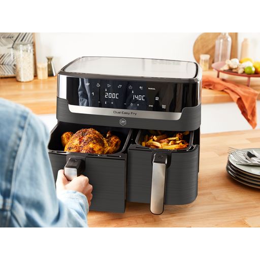 OBH Nordica Dual Easy Fry & Grill Airfryer