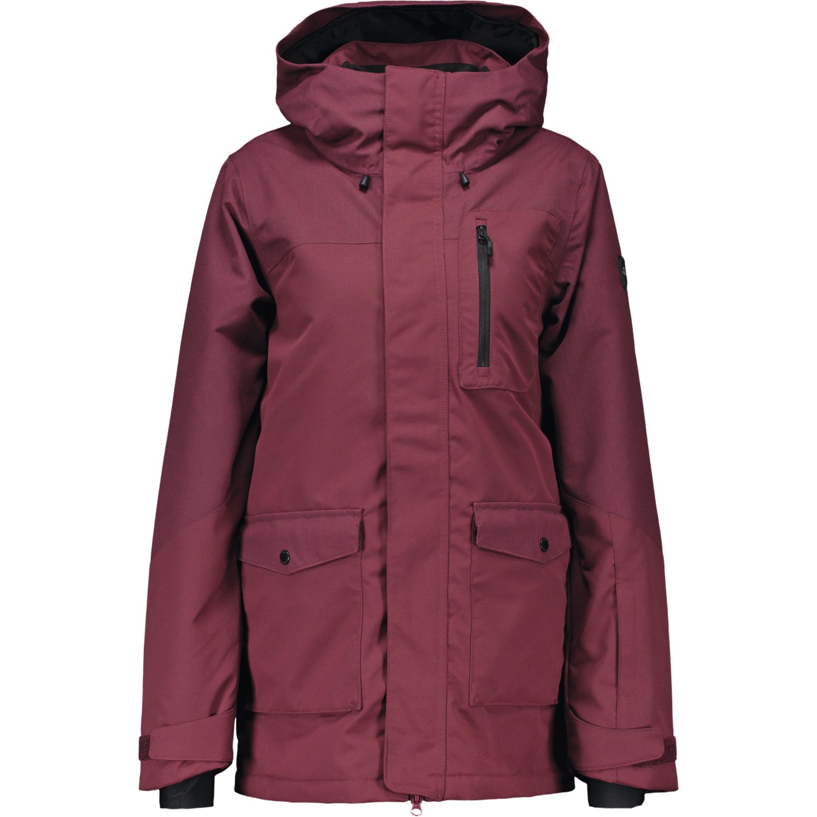 O'Neill Damen-Winterjacke Utility XL, bordeaux