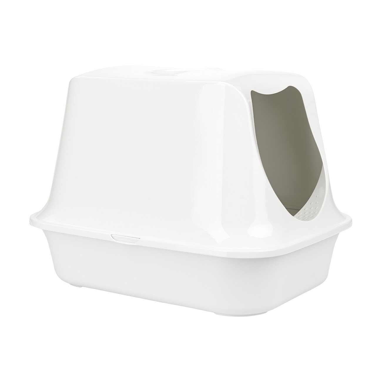FIT+FUN Katzentoilette Mix & Match Classic Haube weiß