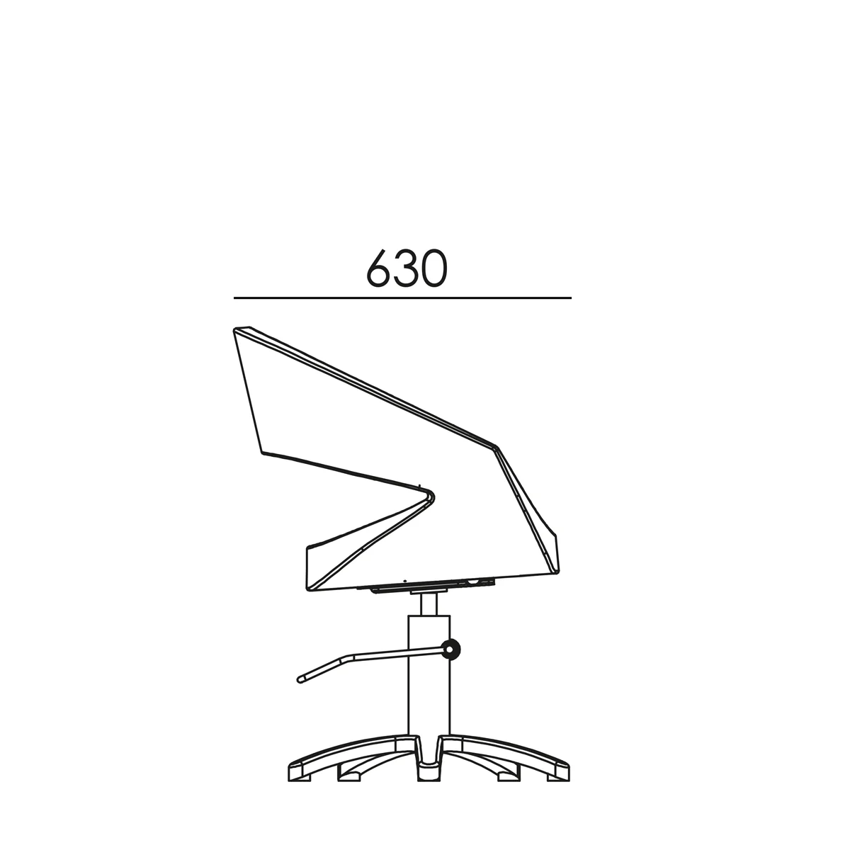 Fauteuil de coiffure Caruso