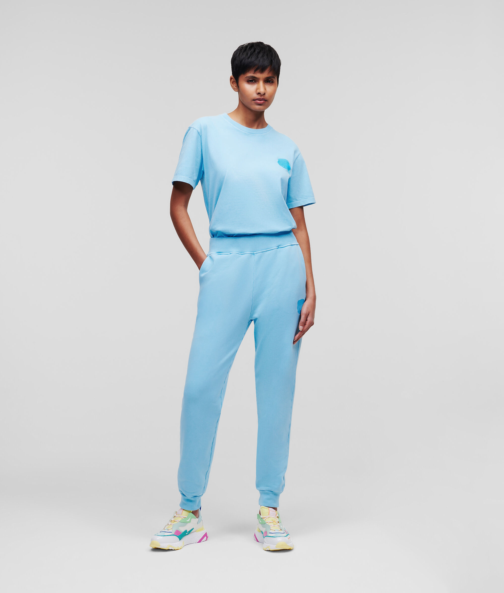 PANTALON DE JOGGING KARL IKONIK TON SUR TON