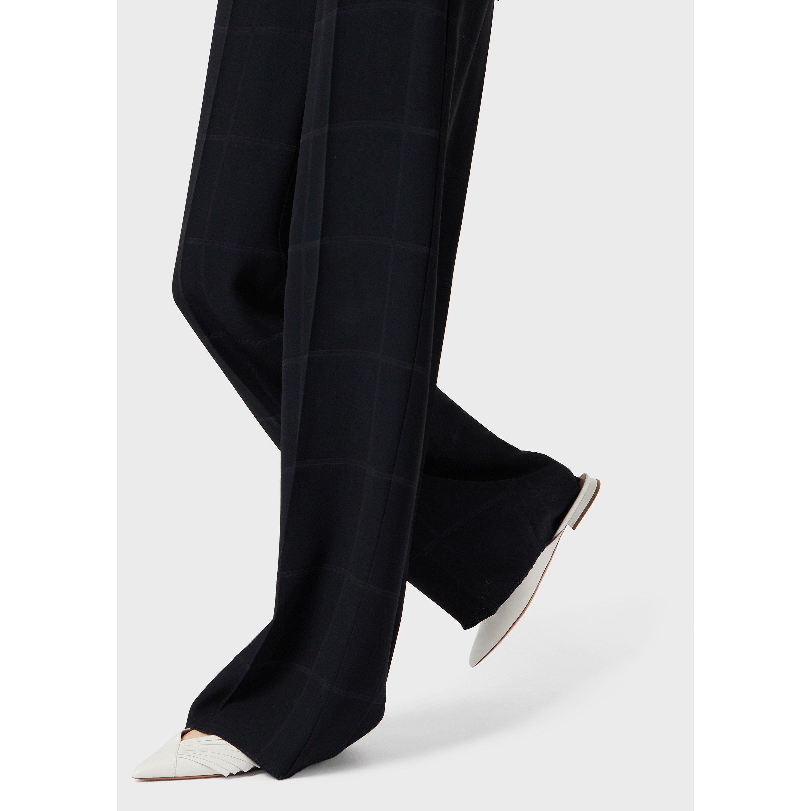 Emporio Armani Straight Leg Trousers