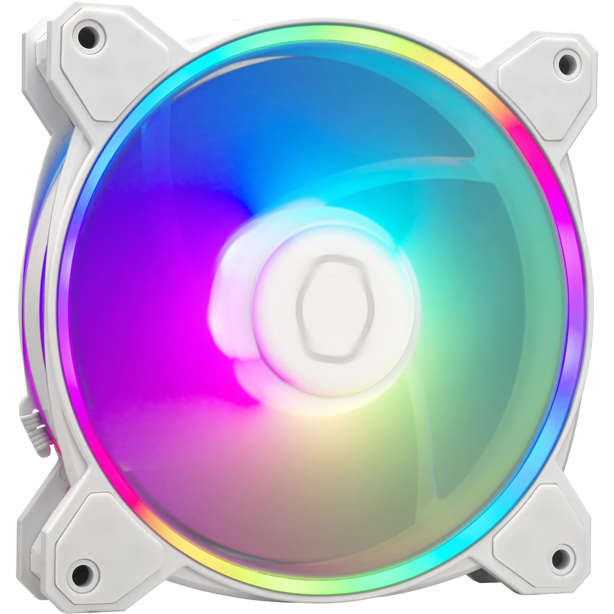 Cooler Master MasterFan MF120 Halo2 RGB PWM vifte (3-pakning, hvit)