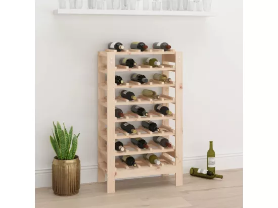 Casier à vin 61,5x30x107,5 cm Bois de pin massif