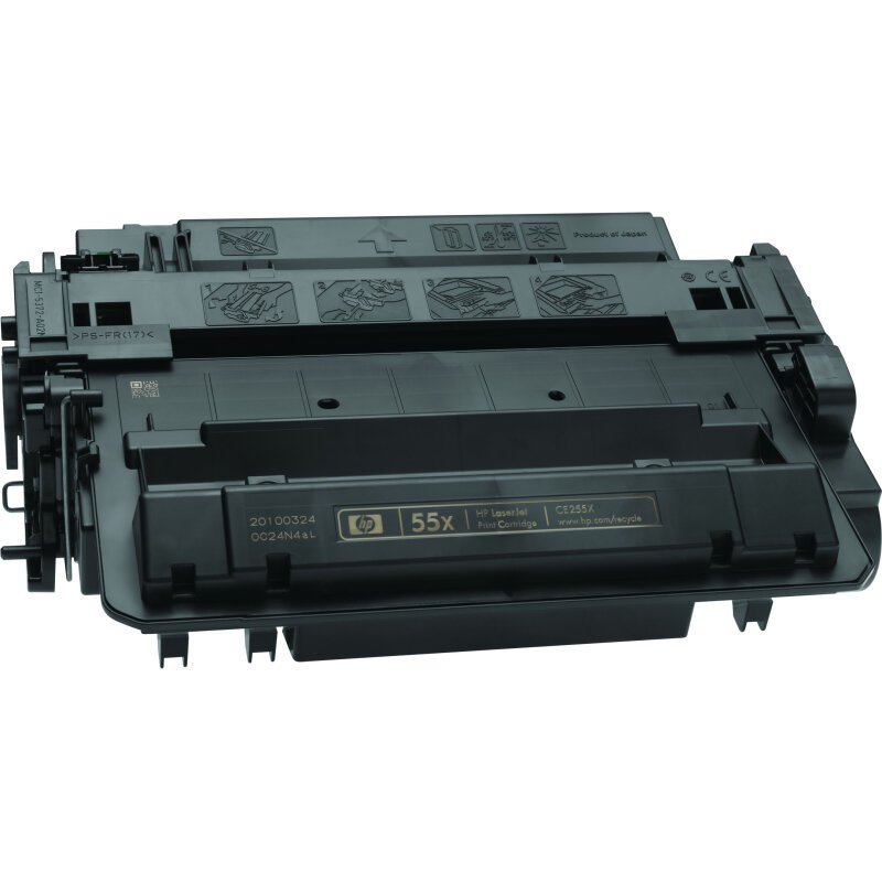 HP 55X pack de 2 toners noir grande capacité authentiques