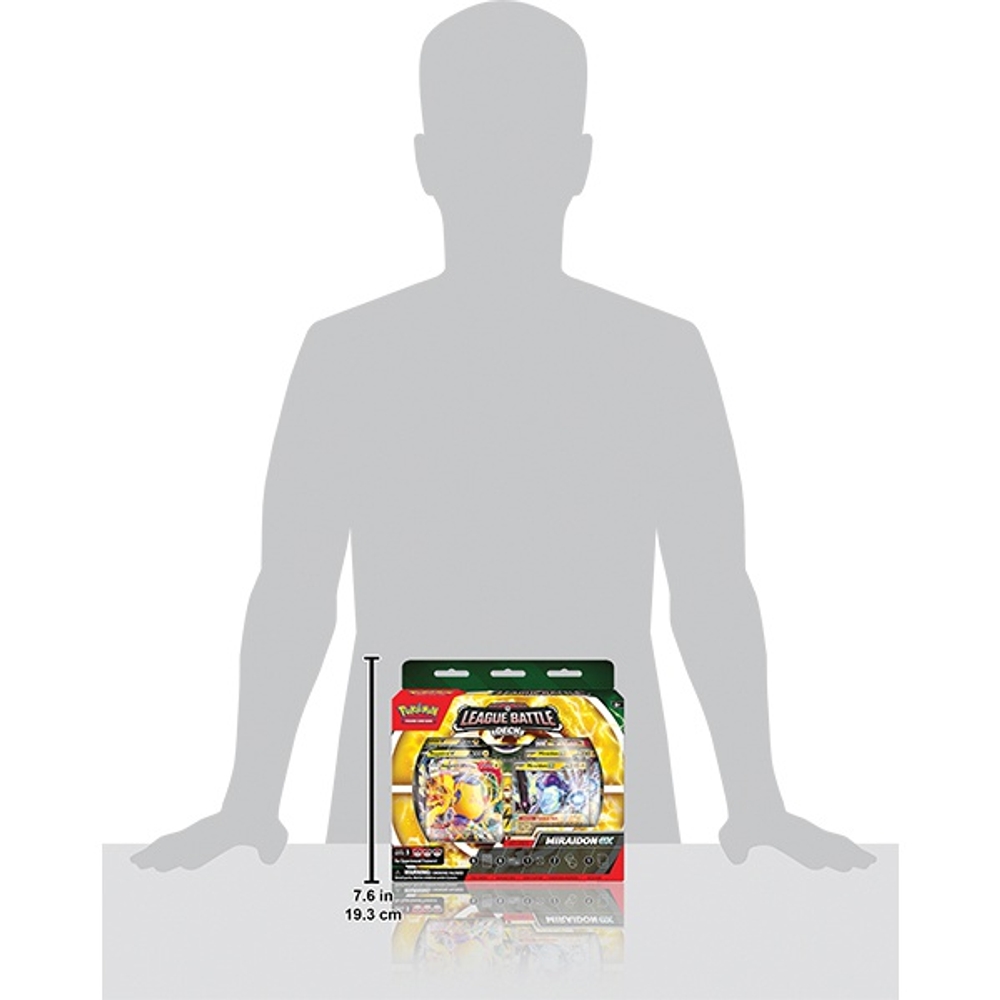 Pokémon-Sammelkartenspiel Miraidon ex Liga-Kampfdeck