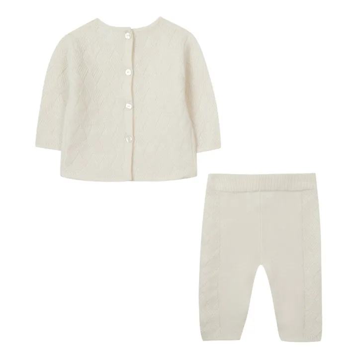 Tartine et Chocolat Pull + Legging Cachemire | Beige