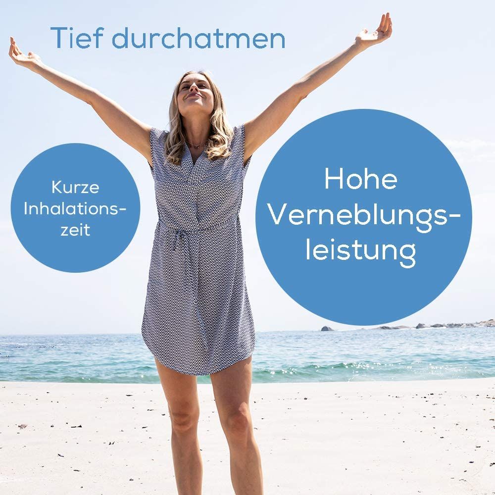 Beurer Inhalator und Nasenspülung mit Kompressor zur Behandlung von Atemwegserkrankungen