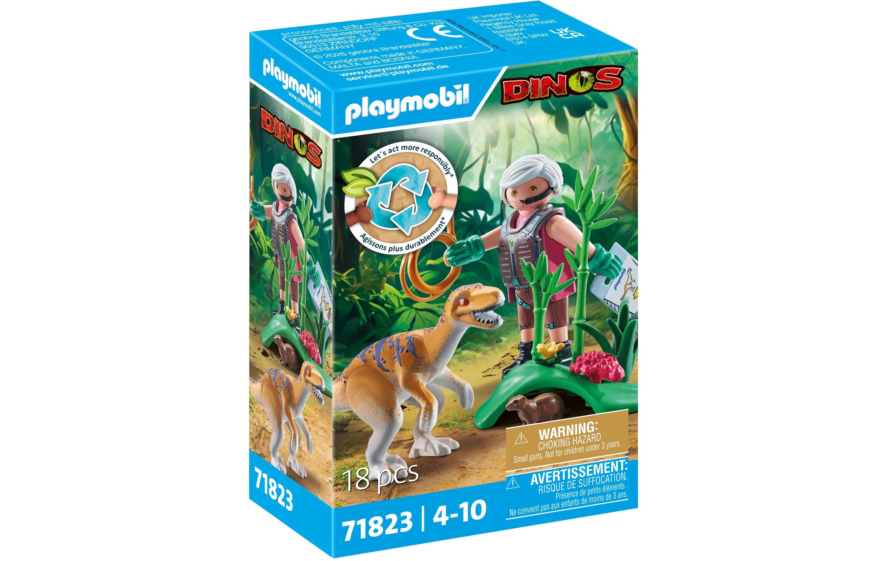 Dinos Velociraptor 71823Spielfiguren-Set