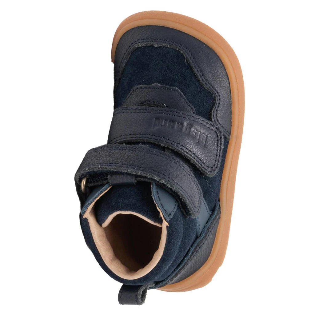 Bisgaard Barefootleren sneakers donkerblauw