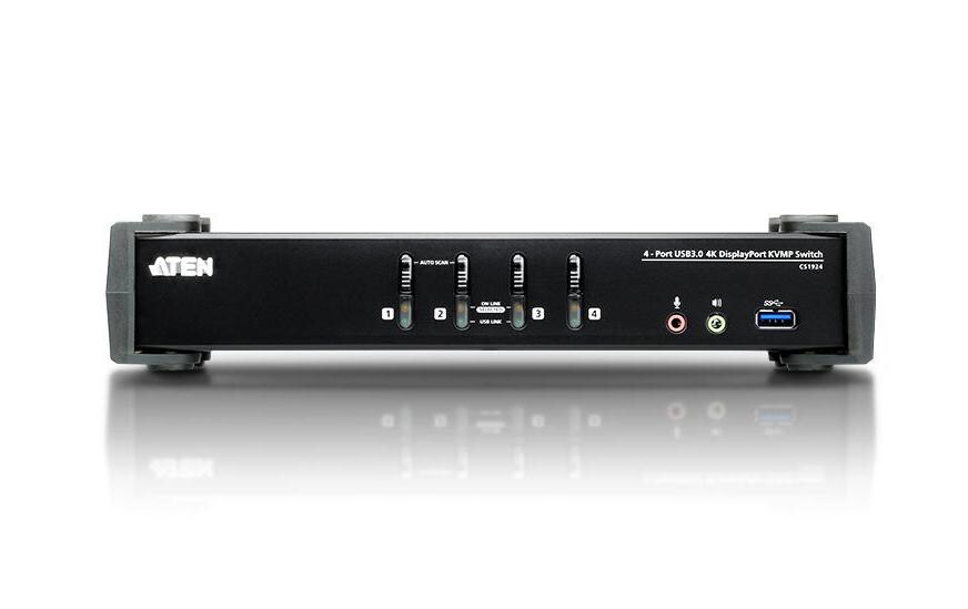 KVM Switch CS1924<br>KVM Switch für bis zu vier Computer