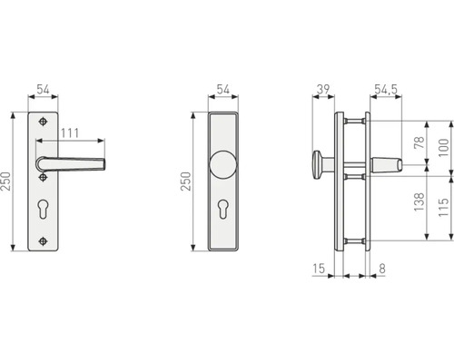 Beschermkap voor voordeur HLS214 F9