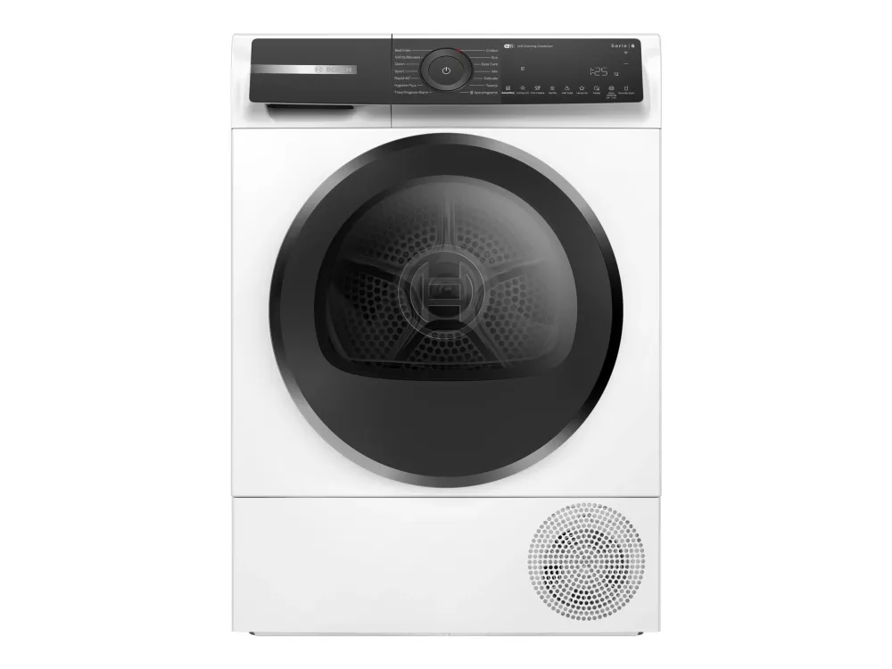 Bosch Serie | 6 WQH245B9SN - Tørremaskine - Wi-Fi - bredde: 59.8 cm - dybde: 64.8 cm - højde: 84.2 cm - frontbetjening - hvid