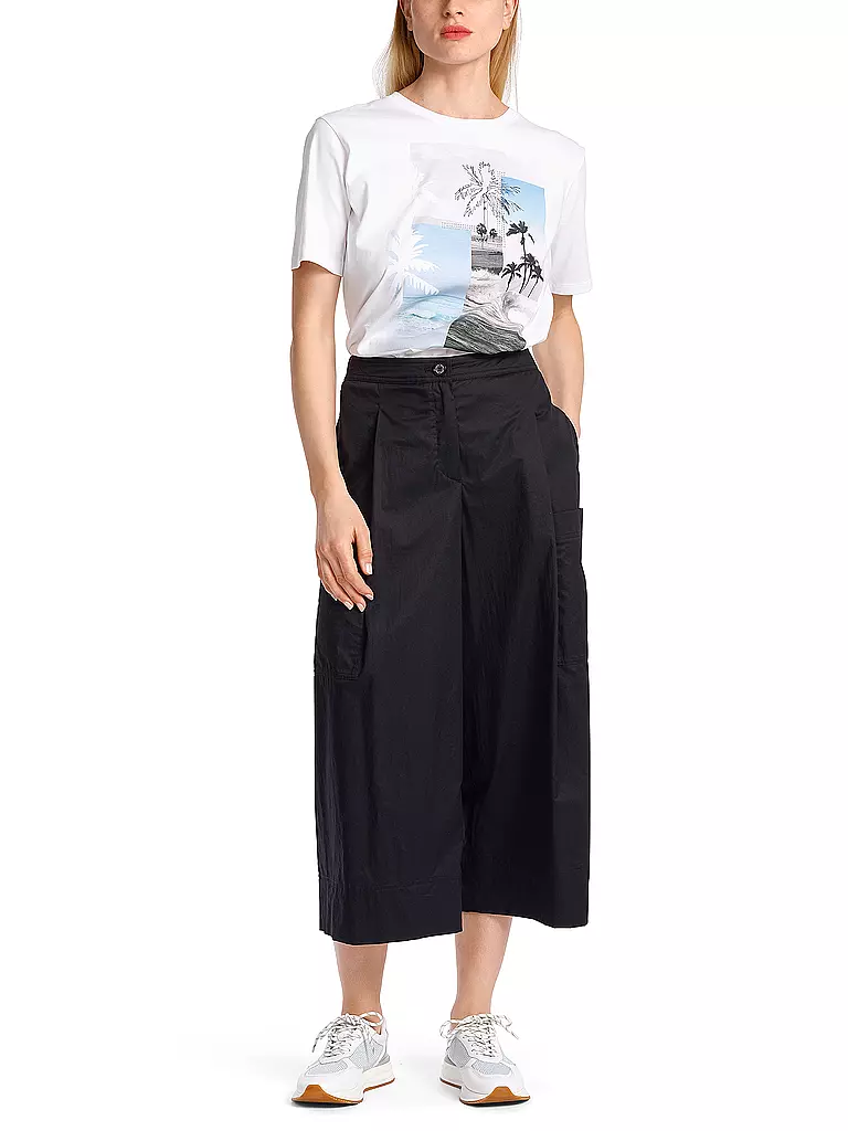 MARC CAIN Culotte Wide Fit WARIN dunkelblau