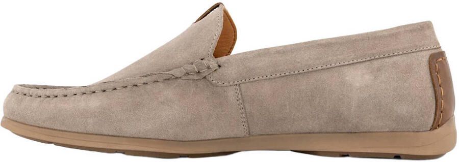 Memphis One suède mocassins taupe