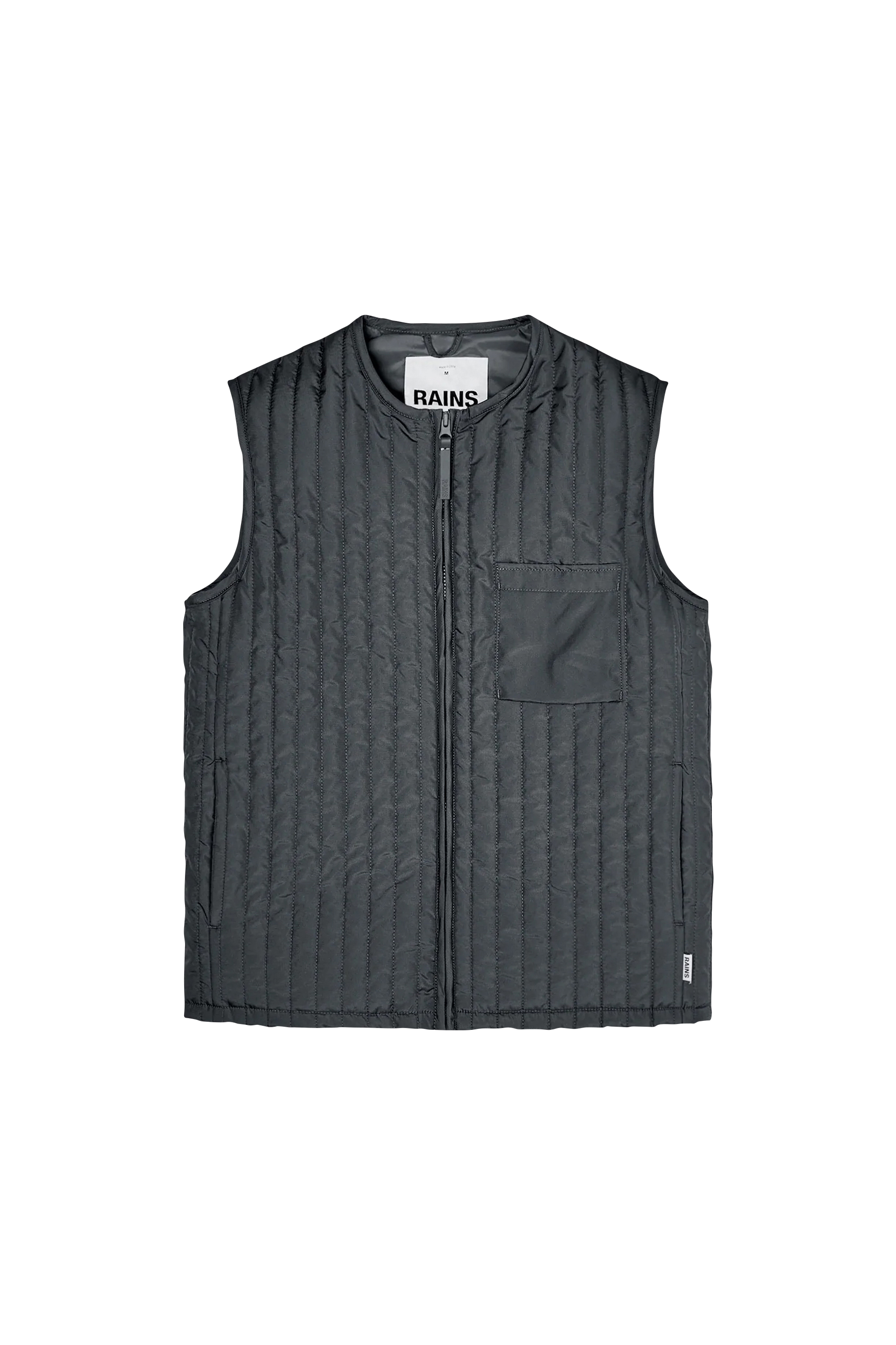 RAINS Veste  Liner Vest Gris