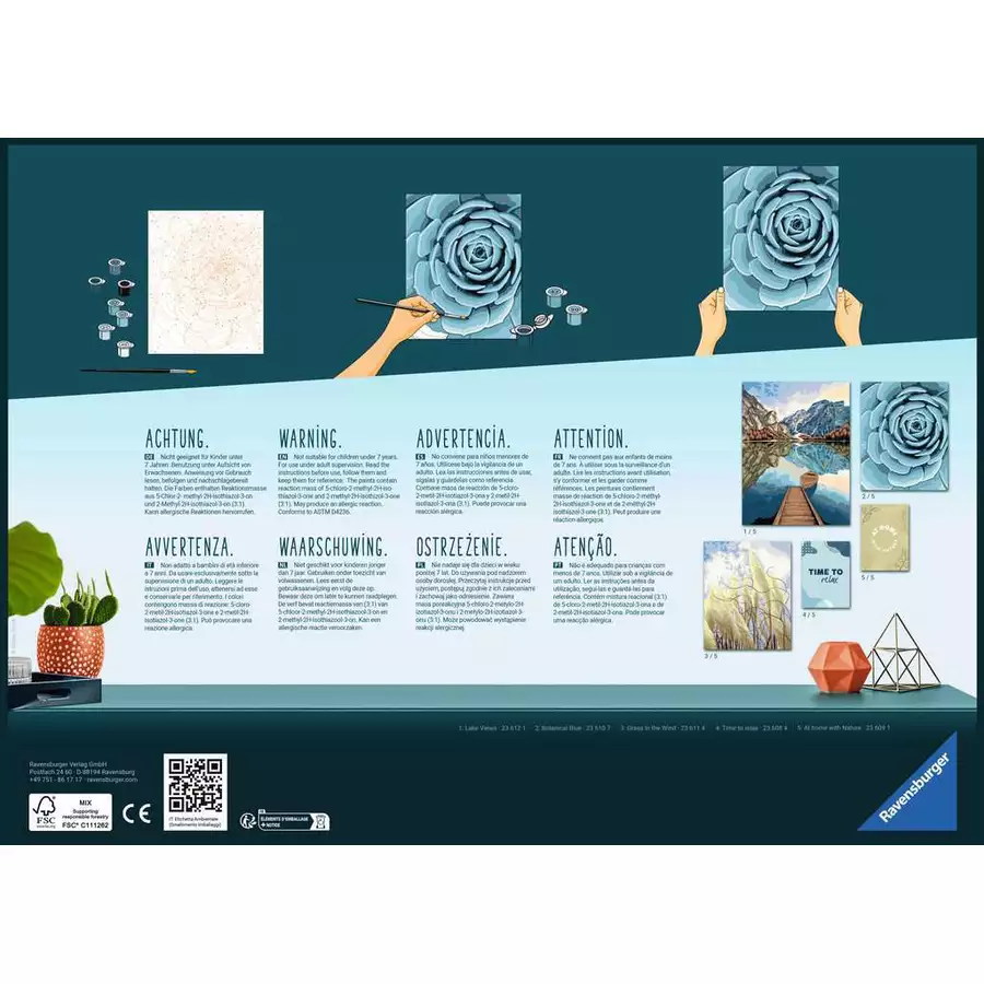 Ravensburger Gallery Wall Set - Nature bunt