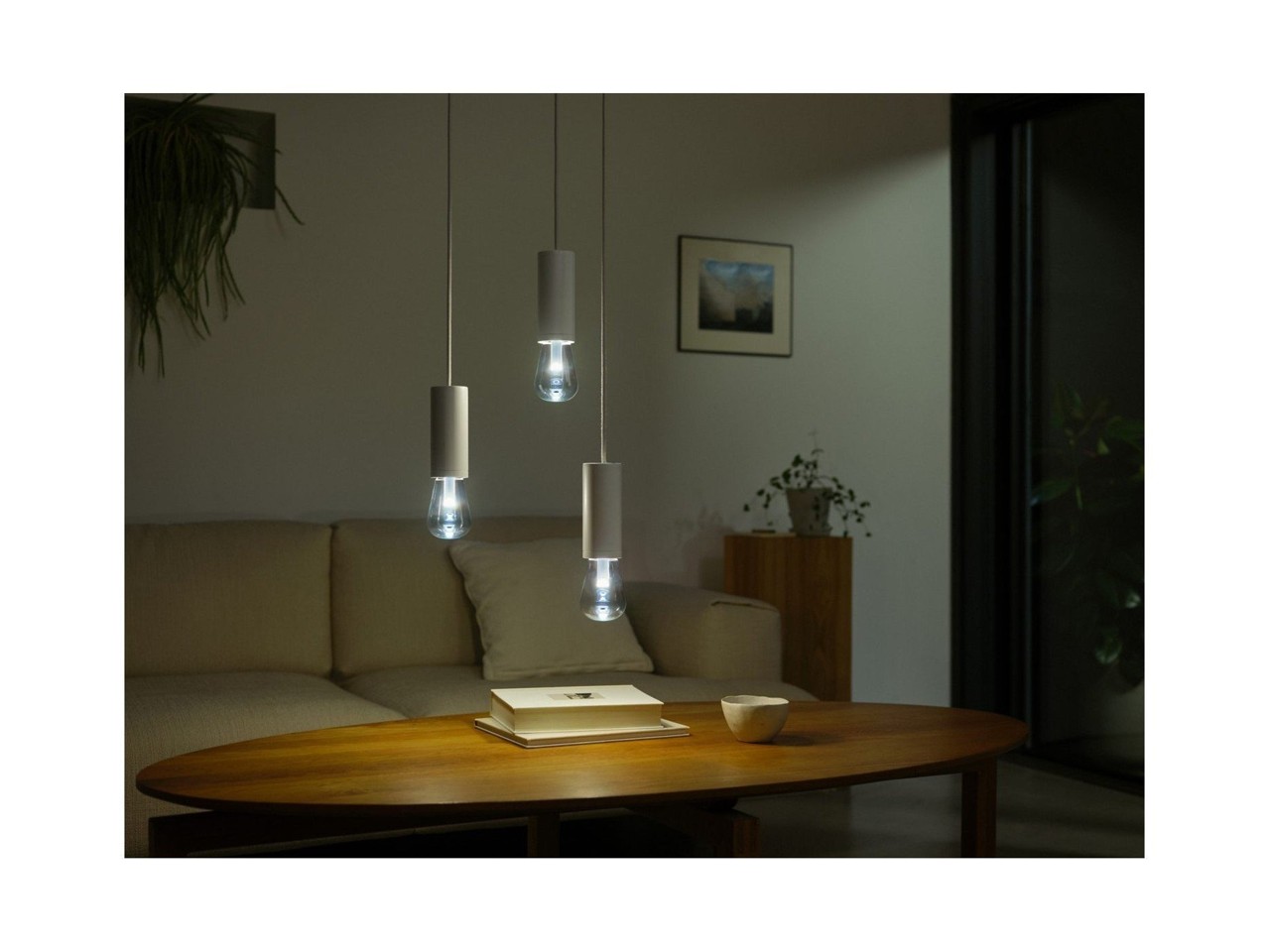 Philips Hue - 3x Lightguide ST72 Edison Pære E27 - Bundle