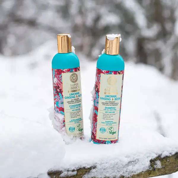 Natura Siberica - Shampoing Schisandra et Ginseng tous types de cheveux 400ml