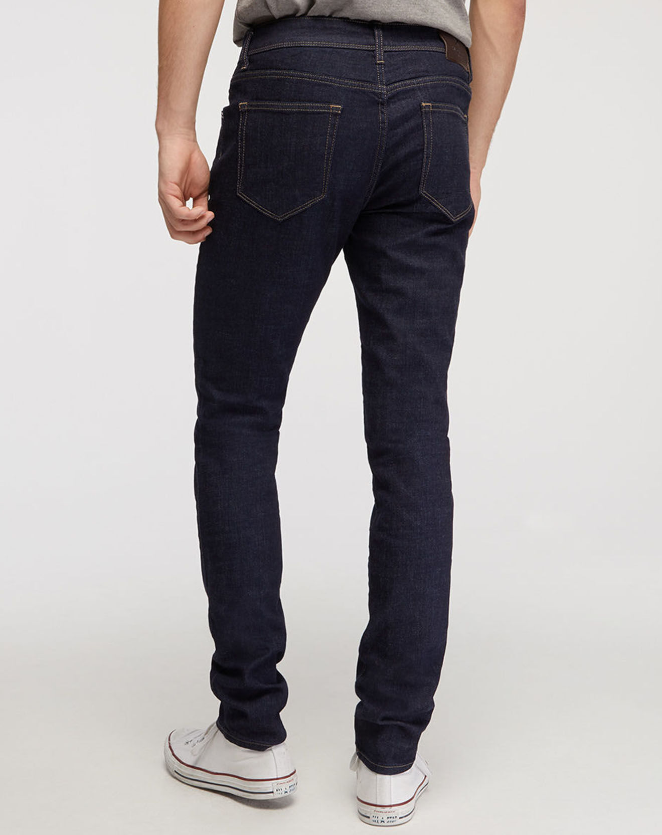Hackett London Jean Slim bleu brut