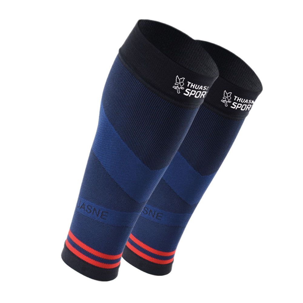 Thuasne UP ACTIV - Manchons noir/bleu nuit/rouge sl
