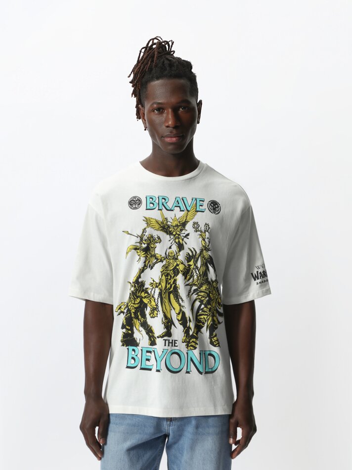 Camiseta World of Craft - Blizzard Entertainment - Branca