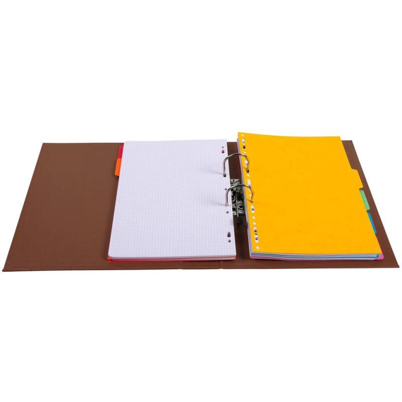 Classeur à levier PVC A4 dos de 70mm.