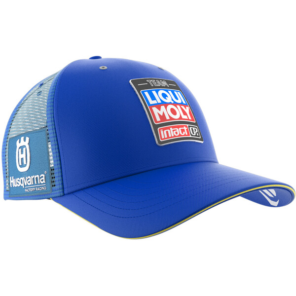 Ixon - Casquette Flat Liqui Moly 23 Bleu