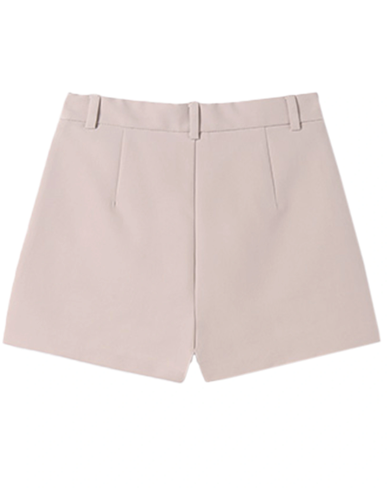 Shorts GOLDEN LIME CREPE in stein