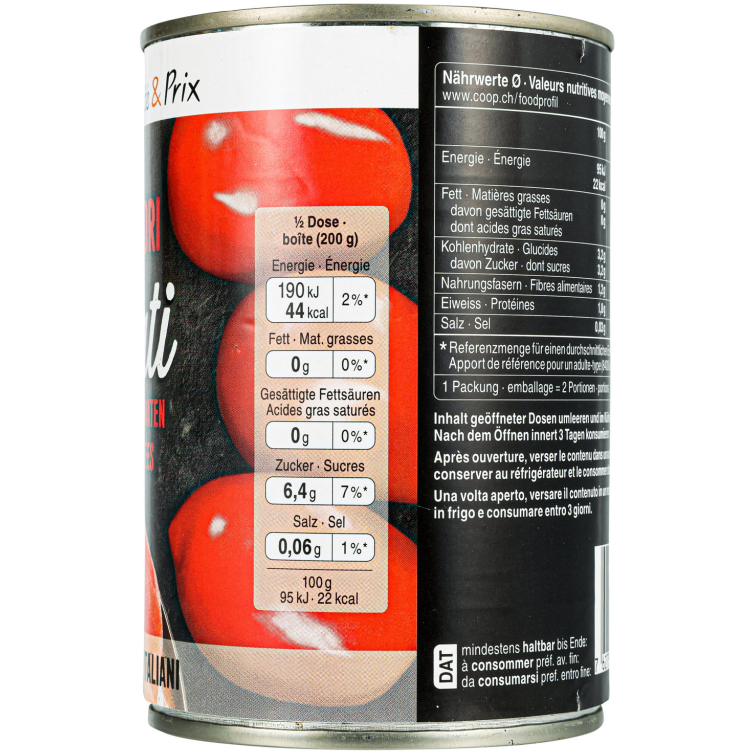 Geschälte Tomaten