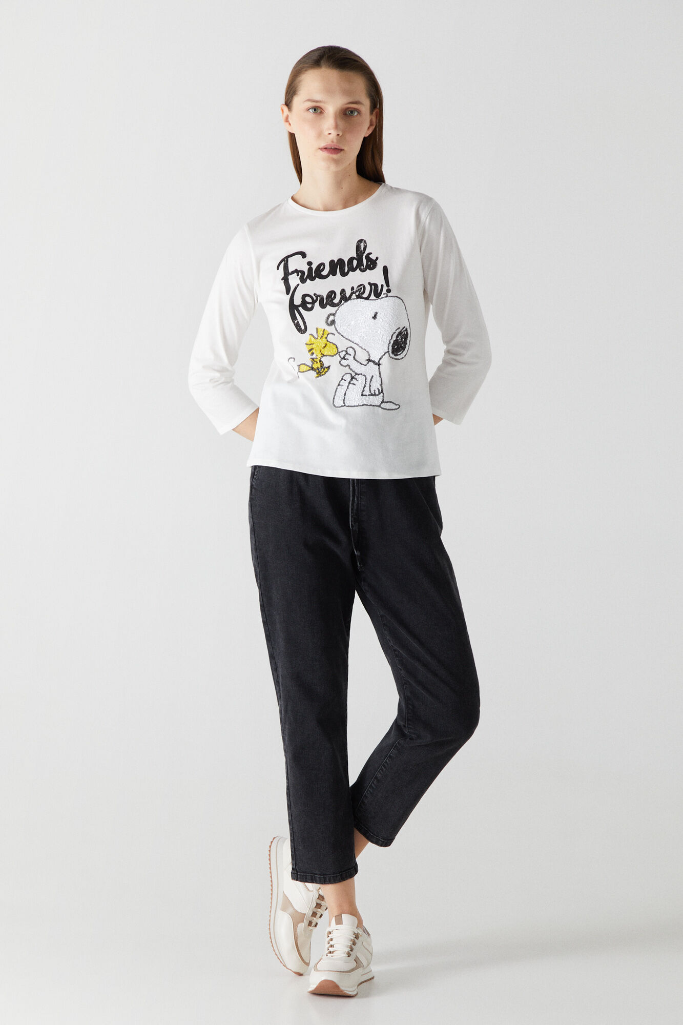 Camiseta Snoopy - Branca