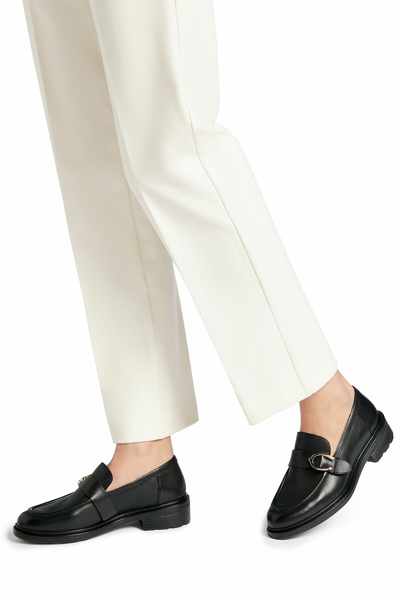 GEOX<br>Mocassins de couro respirável Walk Pleasure
