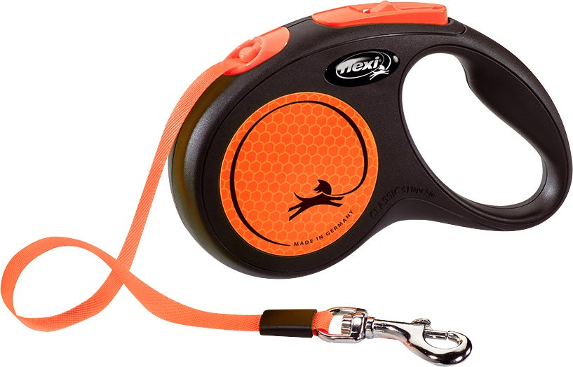 Flexi rollijn New Neon tape S oranje 5 m