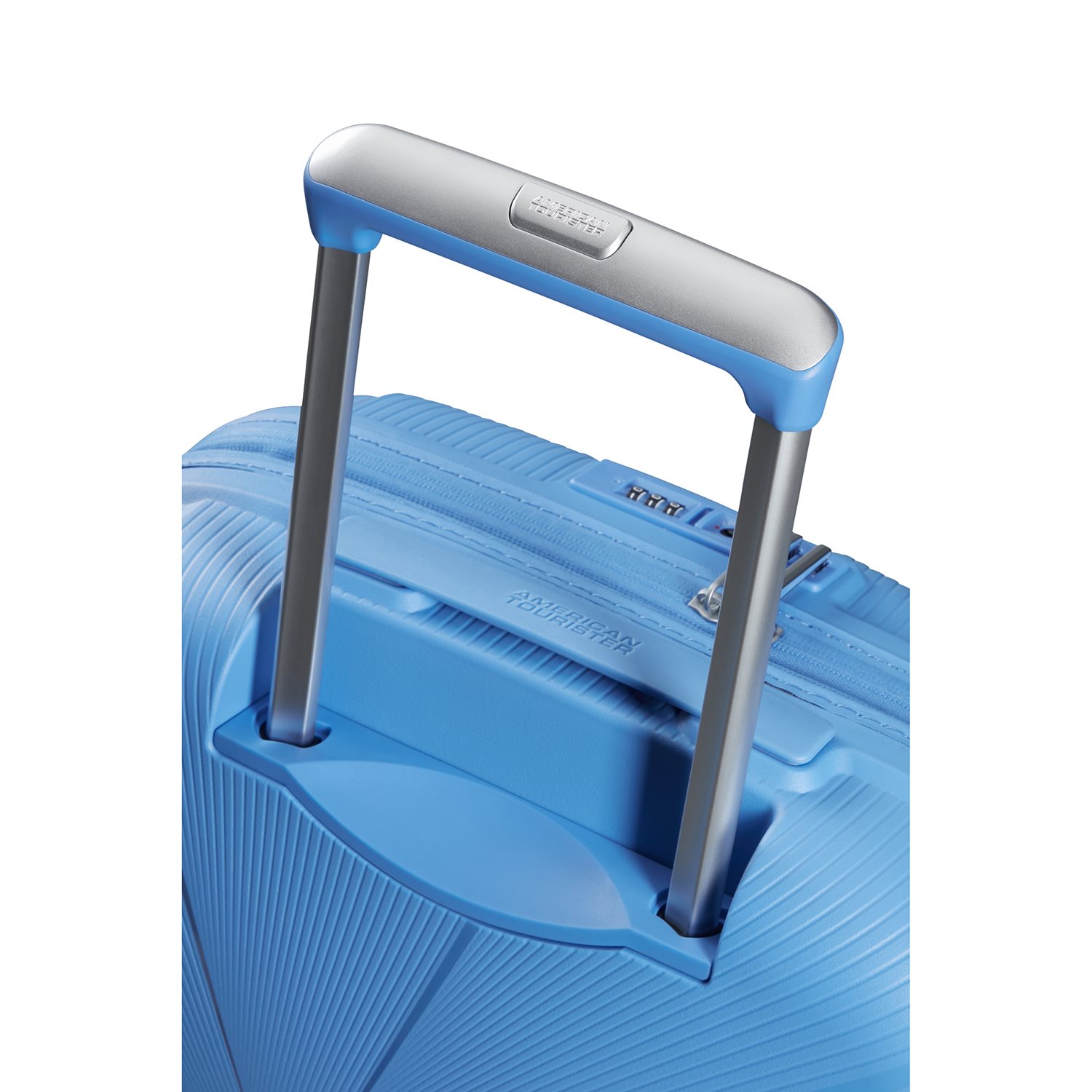 American Tourister Starvibe Spinner 55 EXP tranquil blue