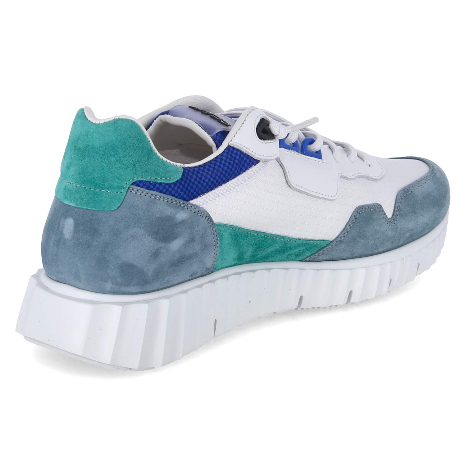 Cetti Low Sneaker - jeans white