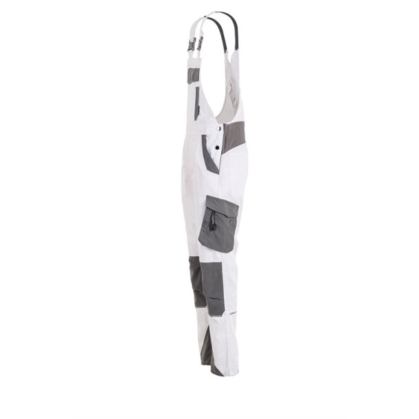 6538 Norit dame overalls hvid/zink