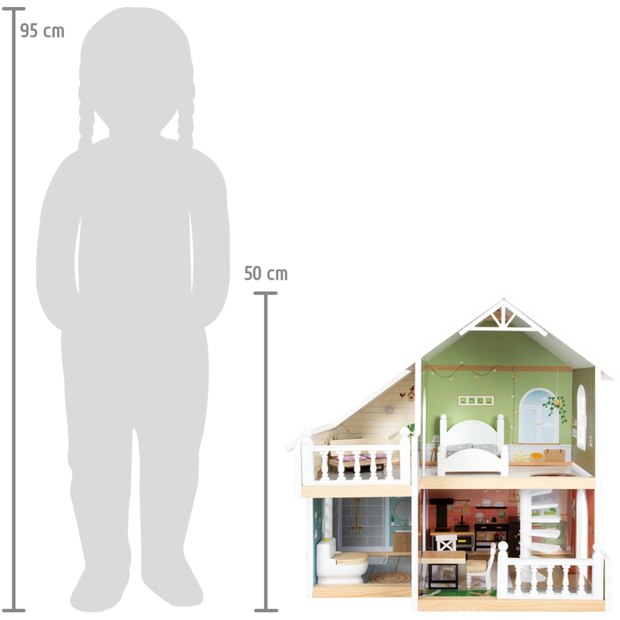 small foot® Puppenhaus mit Dachterrasse
