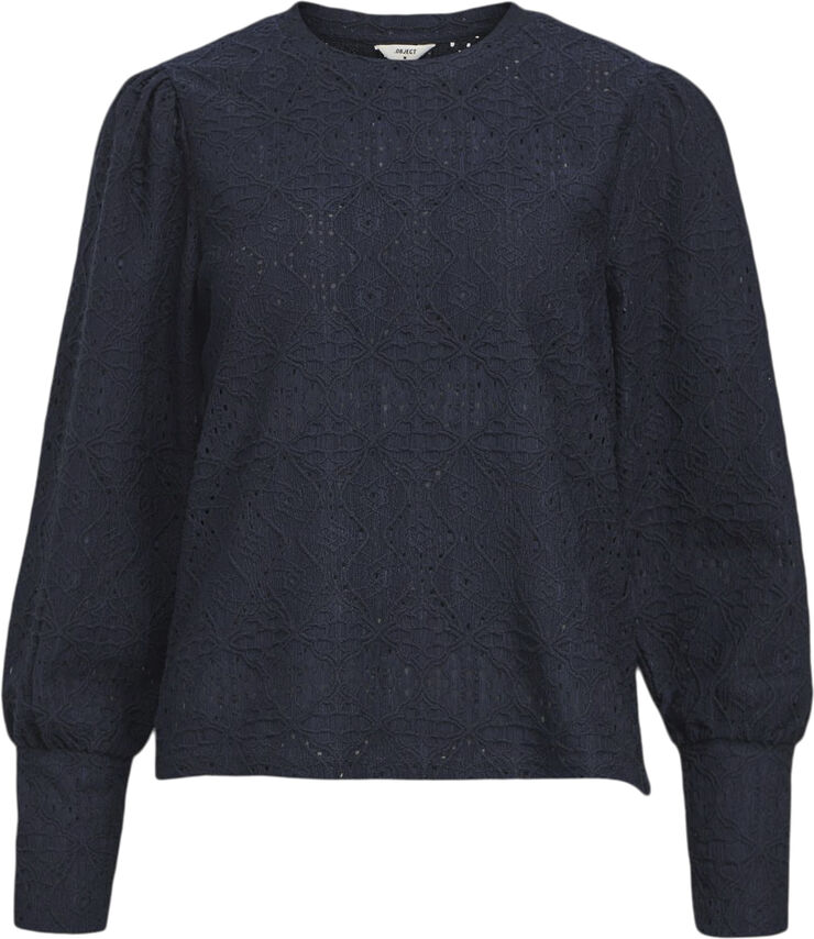 Object OBJFEODORA L/S TOP NOOS Sky captain/col