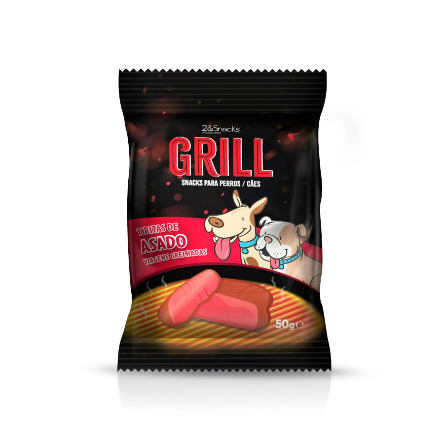 Tiras para grelhar da 2&Snacks para cães